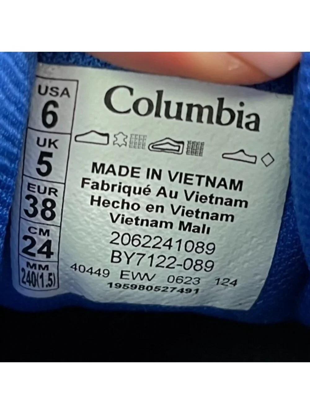 Columbia please review